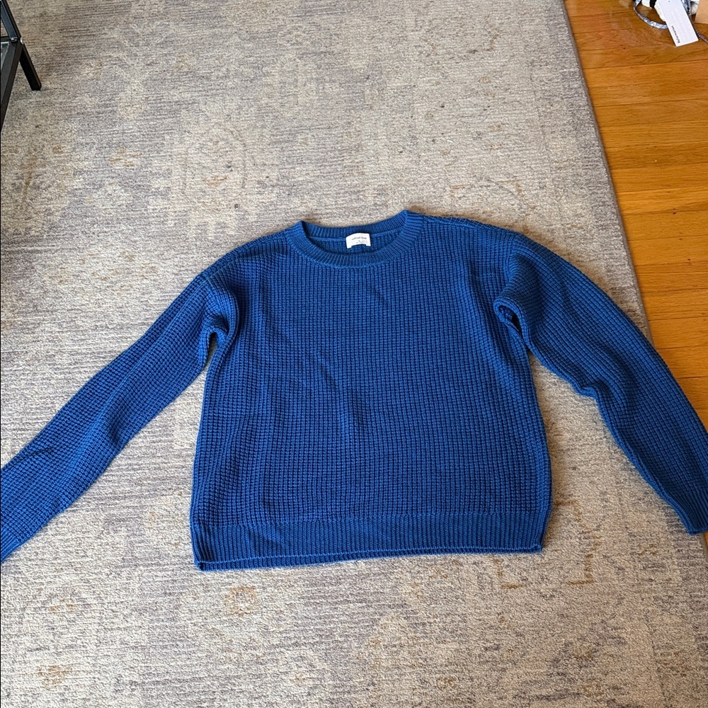 Wilfred Rich Blue Crewneck Sweater